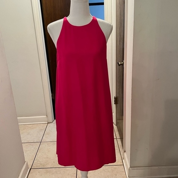 RACHEL by Rachel Roy pink trapeze dress 100% viscose size s - Picture 1 of 8